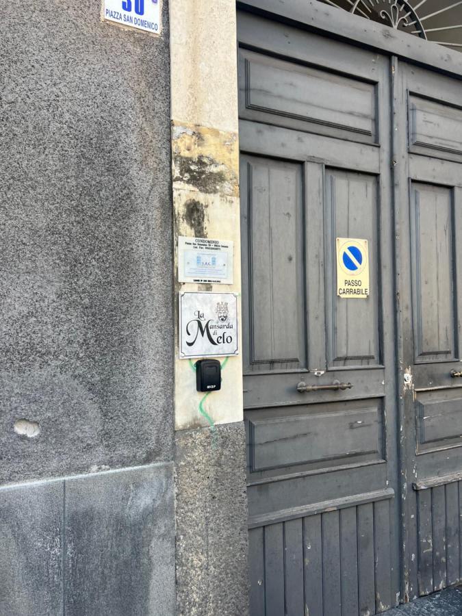 La Mansarda Di Melo Apartment Catania Bagian luar foto